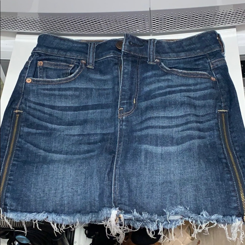 American Eagle Denim Mini Skirt